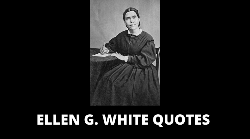 Ellen G White quotes featured