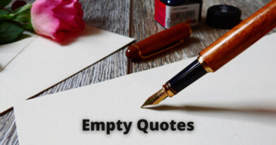 Empty Quotes featured