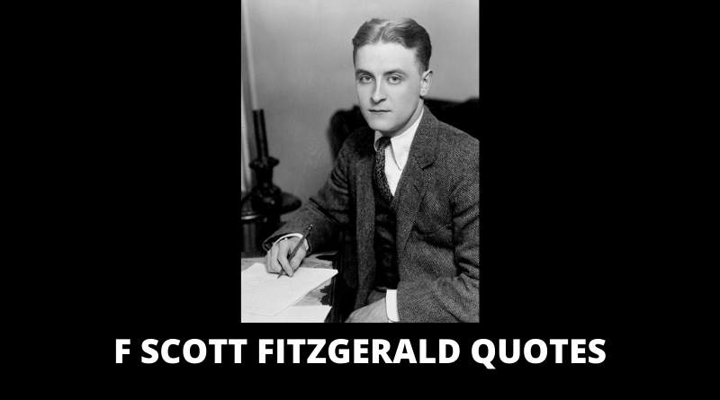 F Scott Fitzgerald Quotes featured