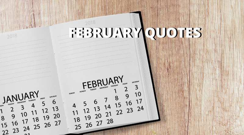 February quotes featured
