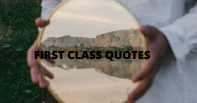First Class quotes featured