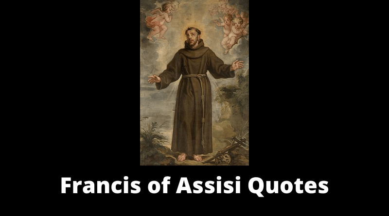 Francis of Assisi Quotes featured