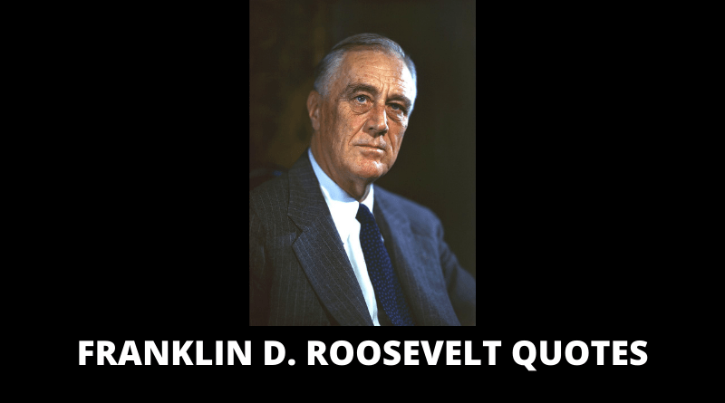 Franklin D Roosevelt Quotes featured