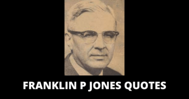 Franklin P Jones quotes featured