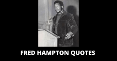 Fred Hampton quotes featured