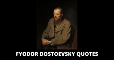 Fyodor Dostoevsky Quotes features
