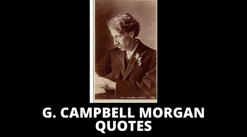 G Campbell Morgan quotes featured