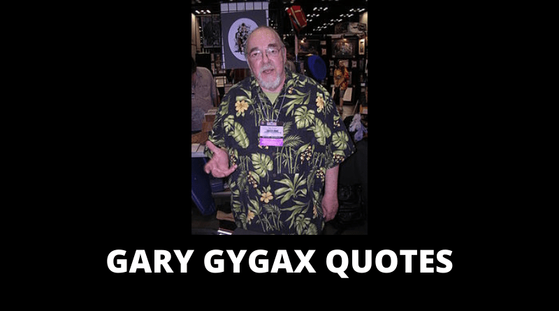 Gary Gygax quotes featured