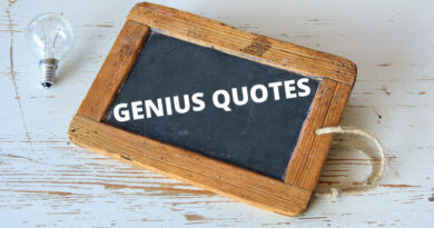 Genius Quotes Featured