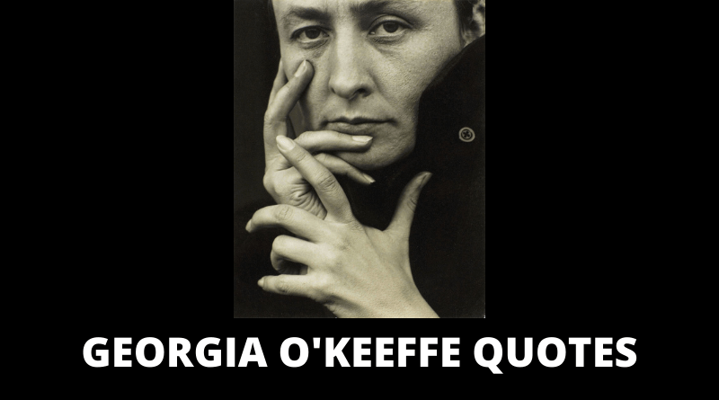 Georgia OKeeffe Quotes featured
