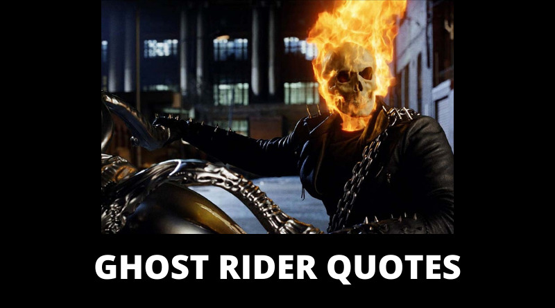 Ghost Rider Quotes featured