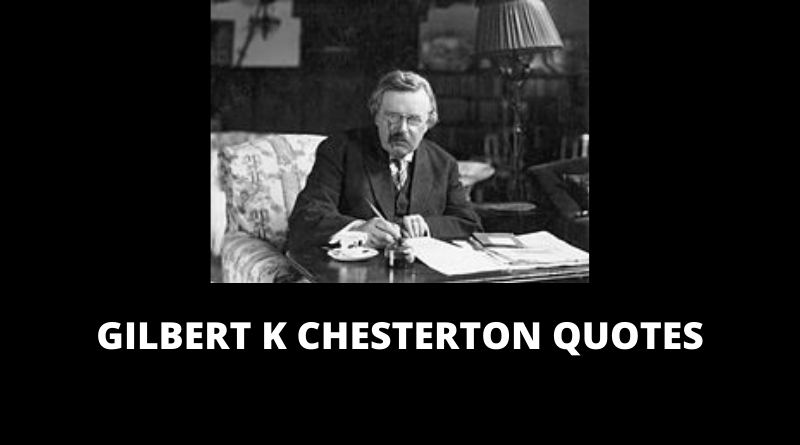 GK Chesterton Quotes Featured