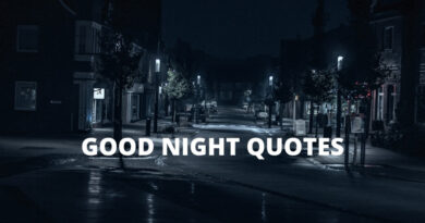 Good Night Quotes Featured