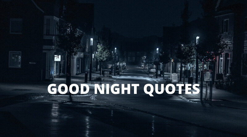 Good Night Quotes Featured
