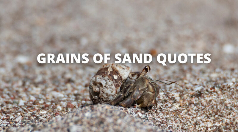 Grains of Sand Quotes Featured