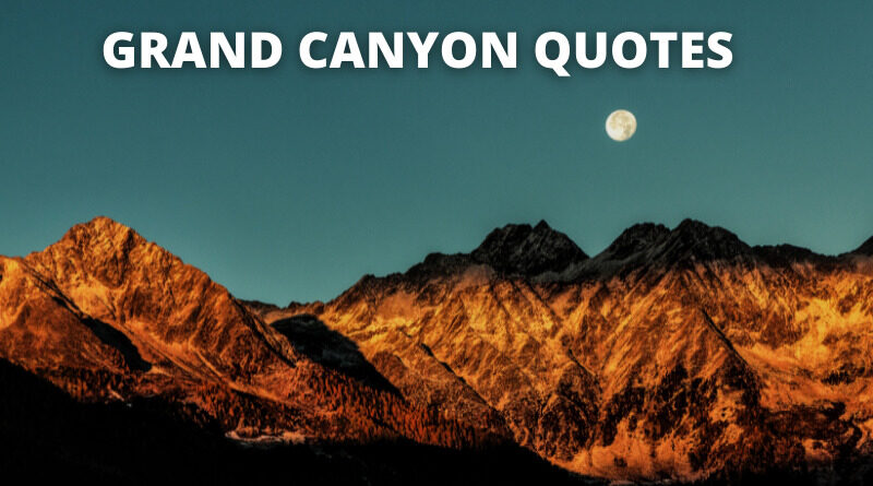 Grand Canyon Quotes Featured