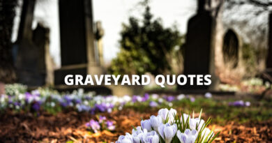 Graveyard quotes featured