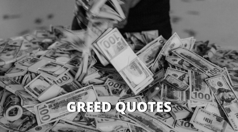 Greed quotes featured
