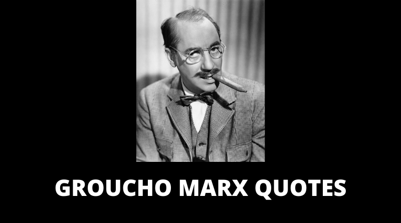 Groucho Marx Quotes featured