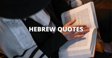 HEBREW QUOTES featured