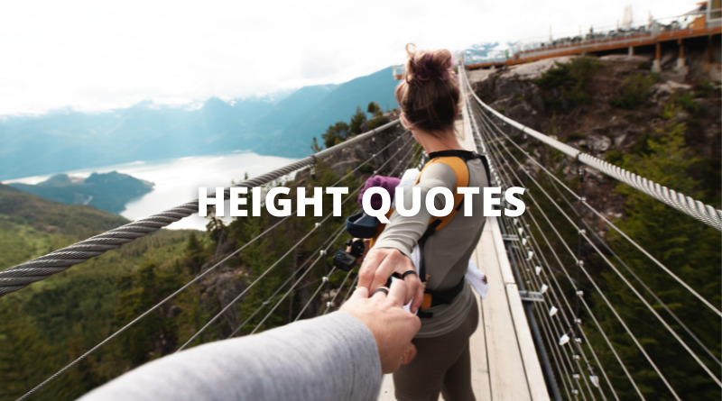 HEIGHT QUOTES featured
