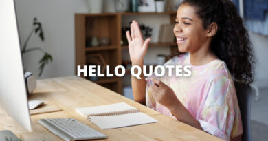 HELLO QUOTES featured