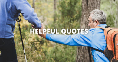 HELPFUL QUOTES featured