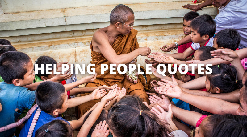 HELPING PEOPLE QUOTES featured