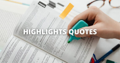HIGHLIGHT QUOTES featured