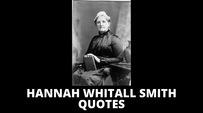 Hannah Whitall Smith quotes featured