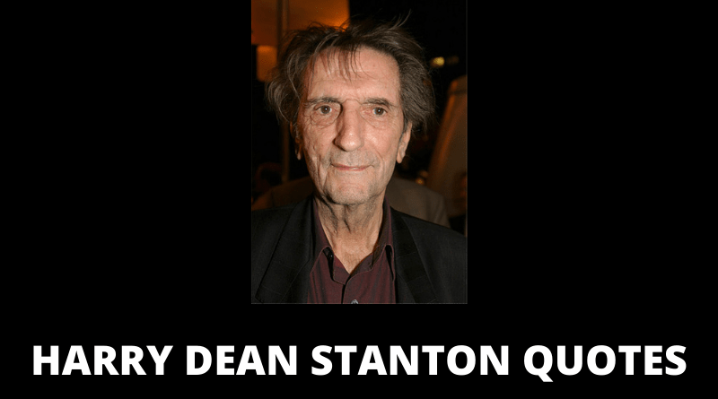 Harry Dean Stanton Quotes featured
