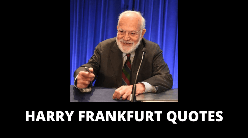 Harry Frankfurt Quotes featured