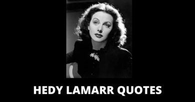 Hedy Lamarr quotes featured