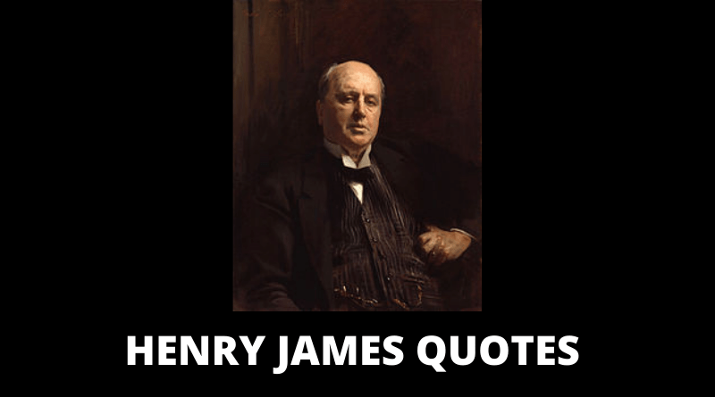 Henry James quotes featured