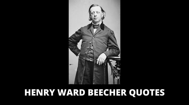 Henry Ward Beecher Quotes featured