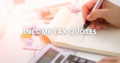 INCOME TAX QUOTES featured