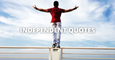 INDEPENDENT QUOTES featured