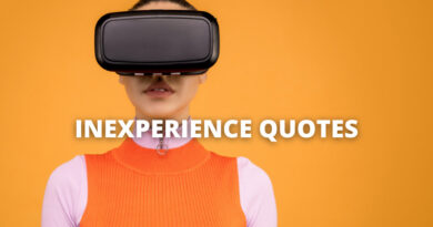 INEXPERIENCE QUOTES featured