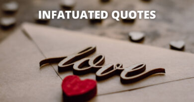 INFATUATED QUOTES featured