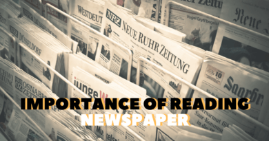 Importance of Reading Newspaper featured