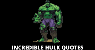 Incredible Hulk Quotes featured