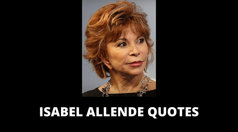 Isabel Allende Quotes featured