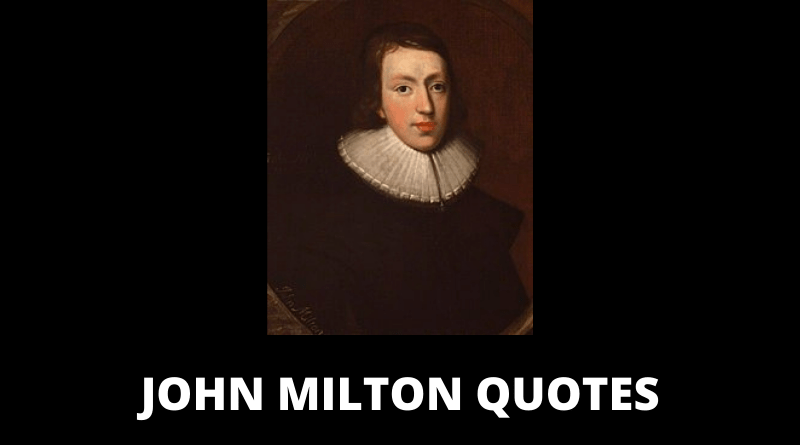 John Milton quotes featured