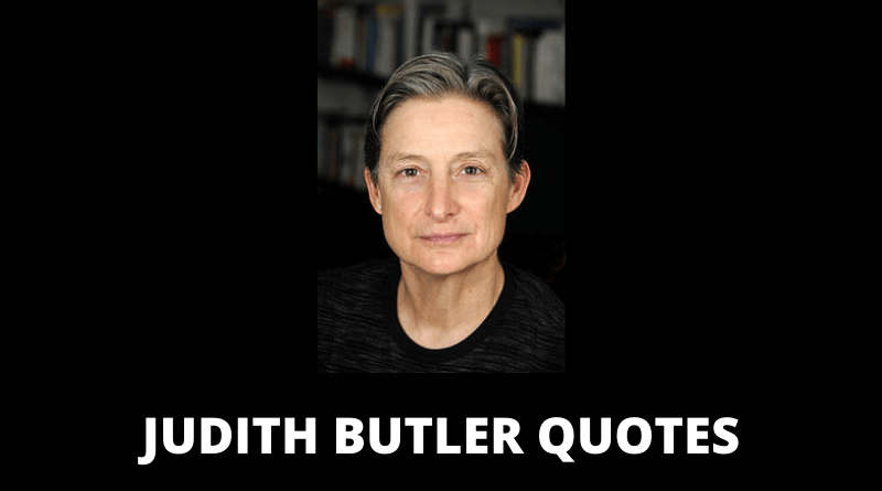 Judith Butler Quotes featured