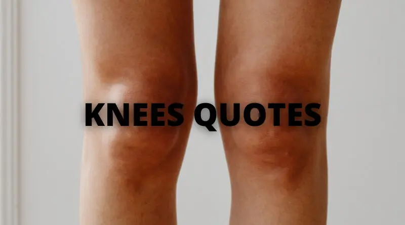 65 Knee Quotes On Success In Life – OverallMotivation