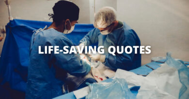LIFE SAVING QUOTES featured
