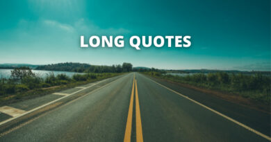 LONG QUOTES FEATURE