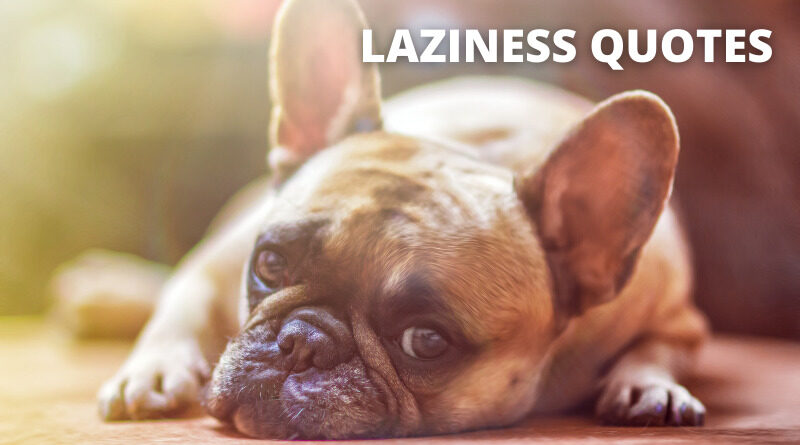Laziness Quotes Featured