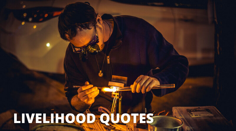 Livelihood Quotes Featured