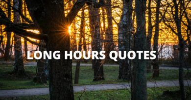 Long Hours Quotes featured